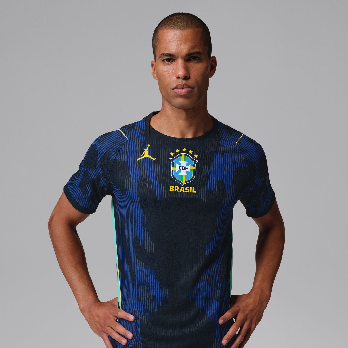 Maillot extérieur Brésil CBF Jordan Match 2026/27 Authentique