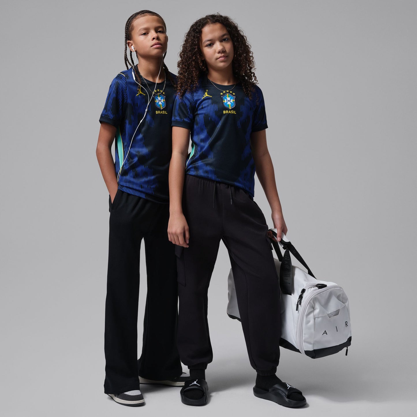 Maillot extérieur Brésil CBF Jordan Stadium 2026/27 Junior