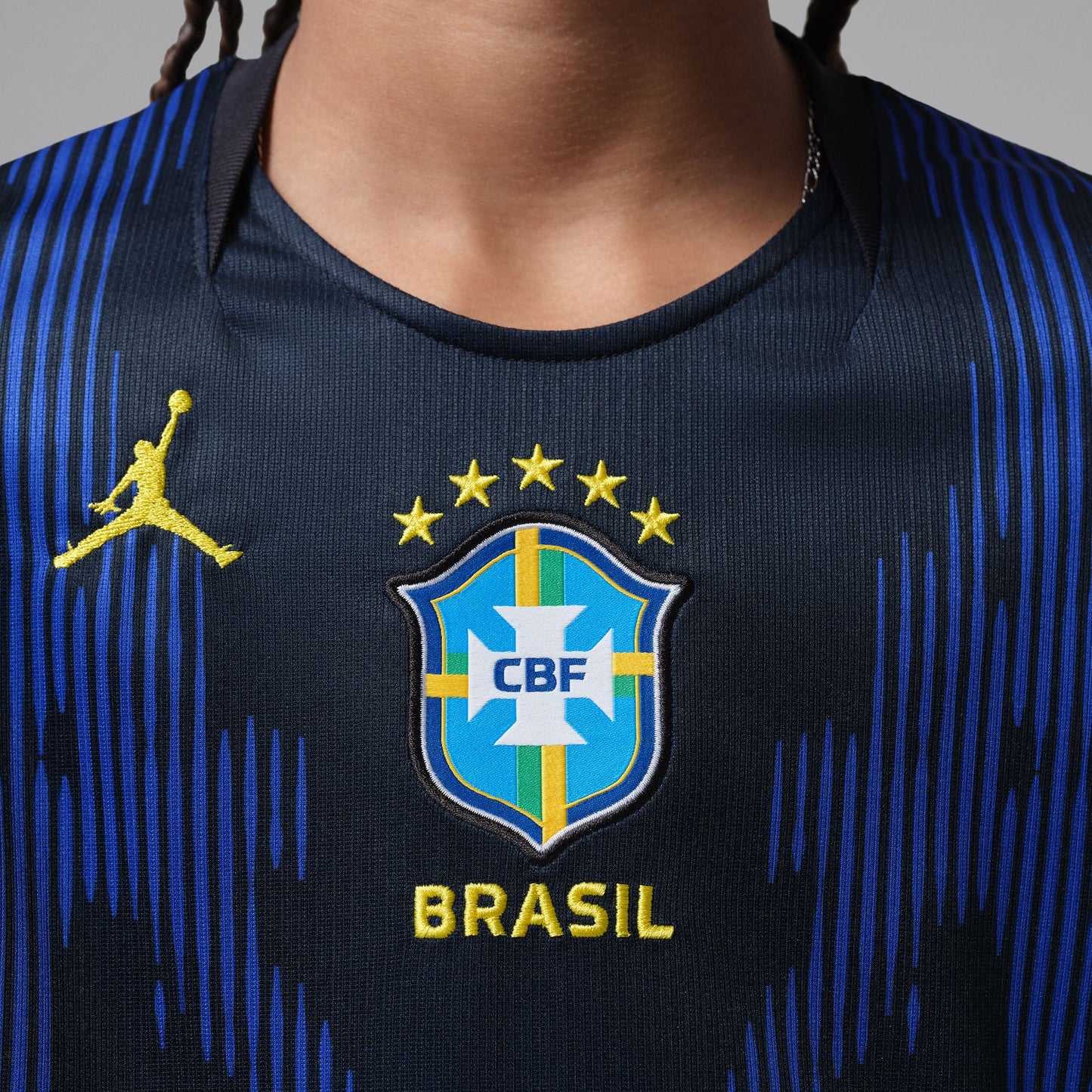 Maillot extérieur Brésil CBF Jordan Stadium 2026/27 Junior