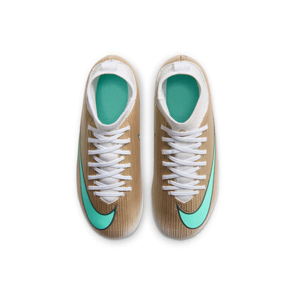 Mercurial Superfly 11 Club "Kylian Mbappé" Terrain Naturel Enfant