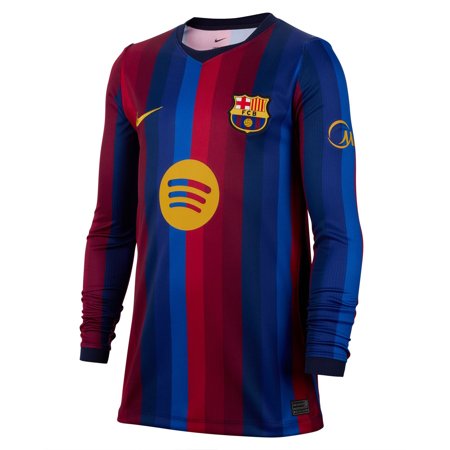 FC Barcelona 2026/27 Home Jersey Junior Long Sleeve