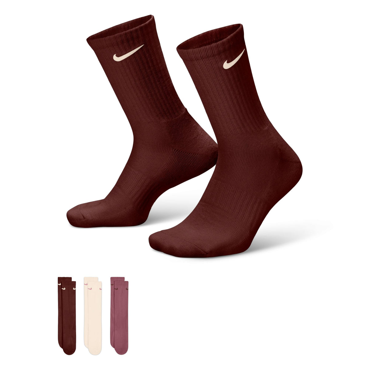 Everyday Cushioned Crew Socks (3 Pairs)