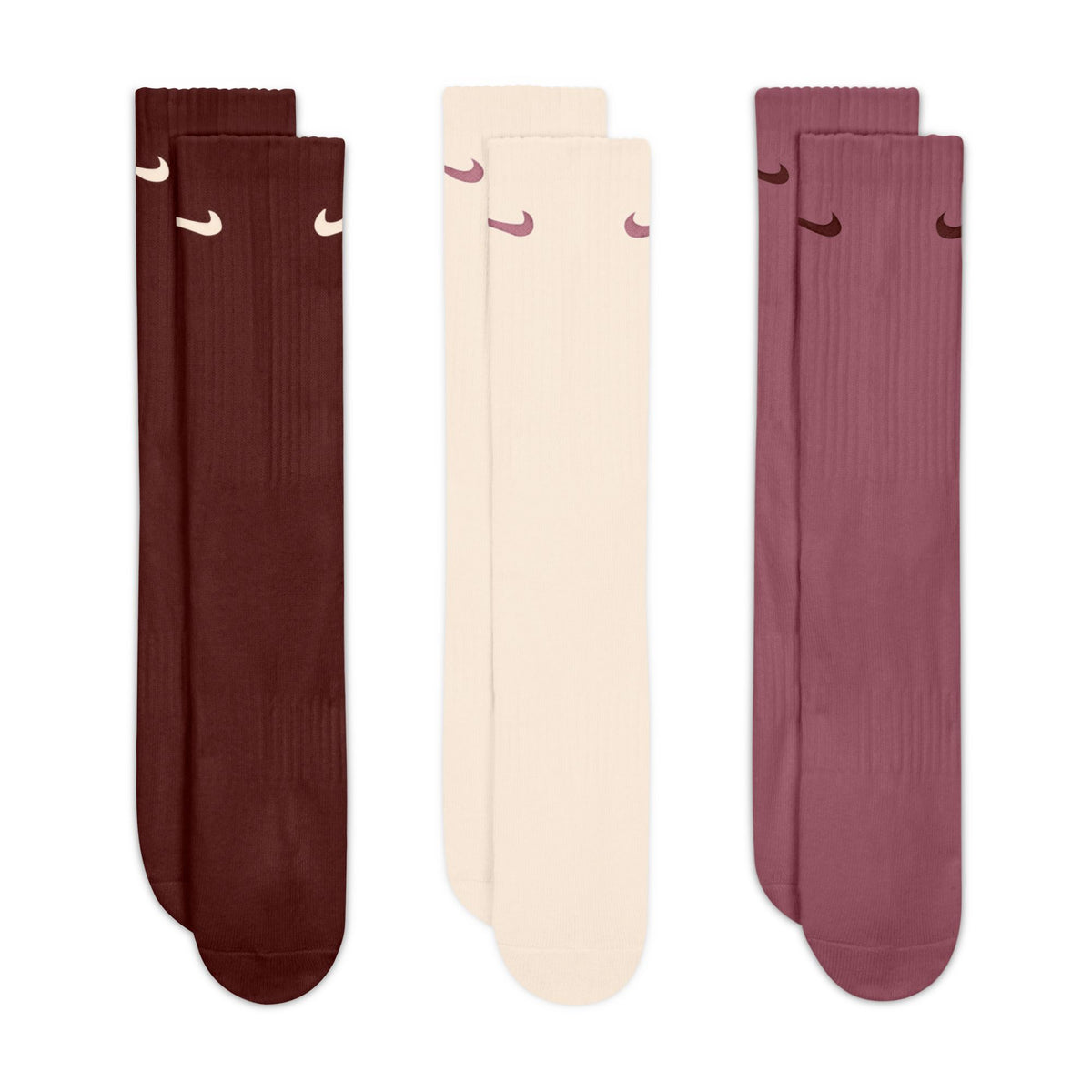 Everyday Cushioned Crew Socks (3 Pairs)