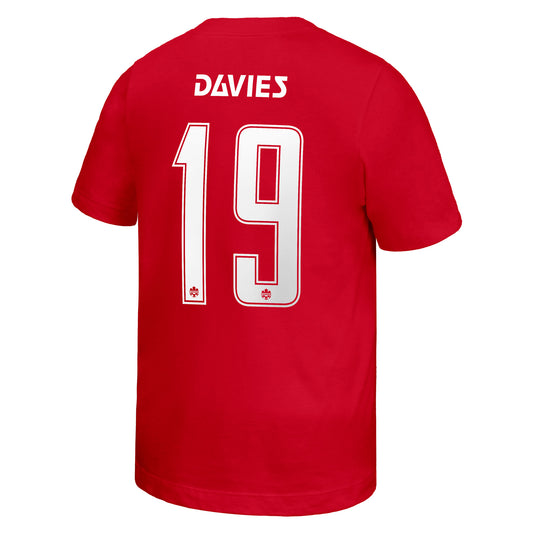 Canada Soccer T-shirt Davies Junior