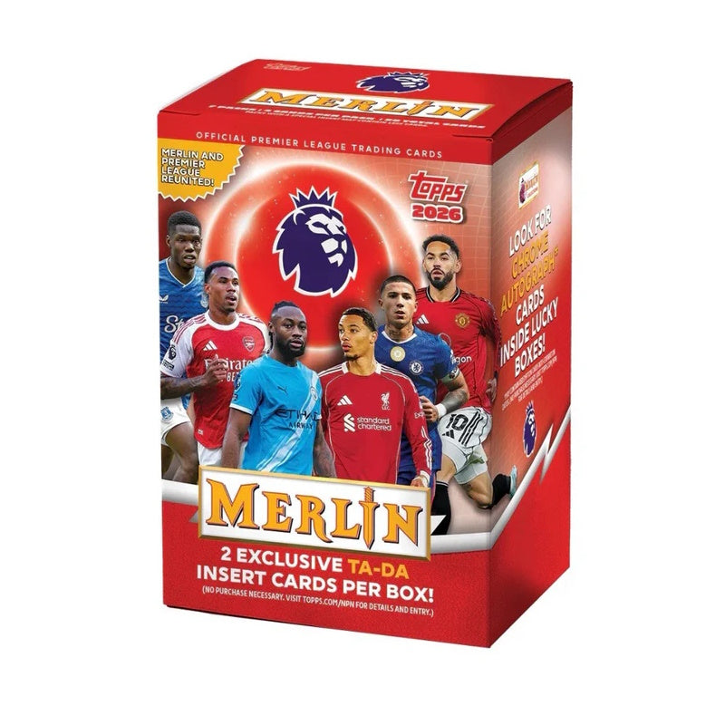 Boîte Topps Merlin Premier League Cards Value Blaster 