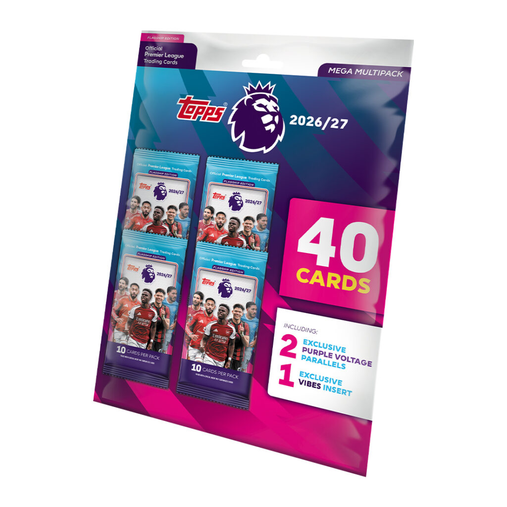 2026-27 Topps Premier League Flagship Cards Mega Multipack