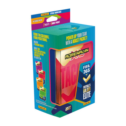 Mega Tin de cartes Panini Adrenalyn XL FIFA 365 2026-27 (39 Cartes + 3 LE)