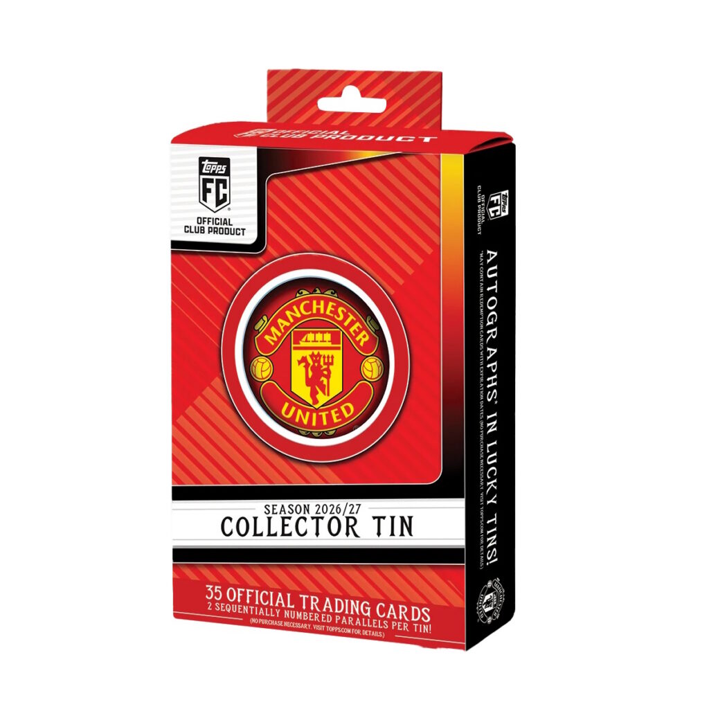 2026-27 Topps Manchester United Collectors Tin Set