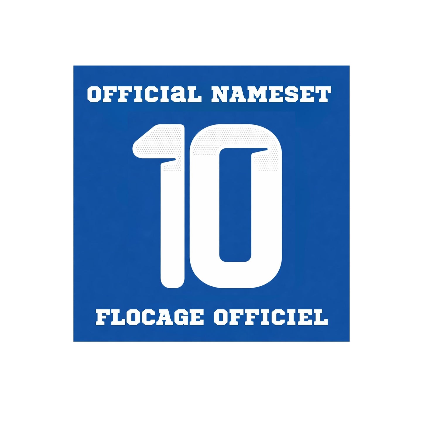 Flocage Belgique (Impression uniquement) - 26-27 