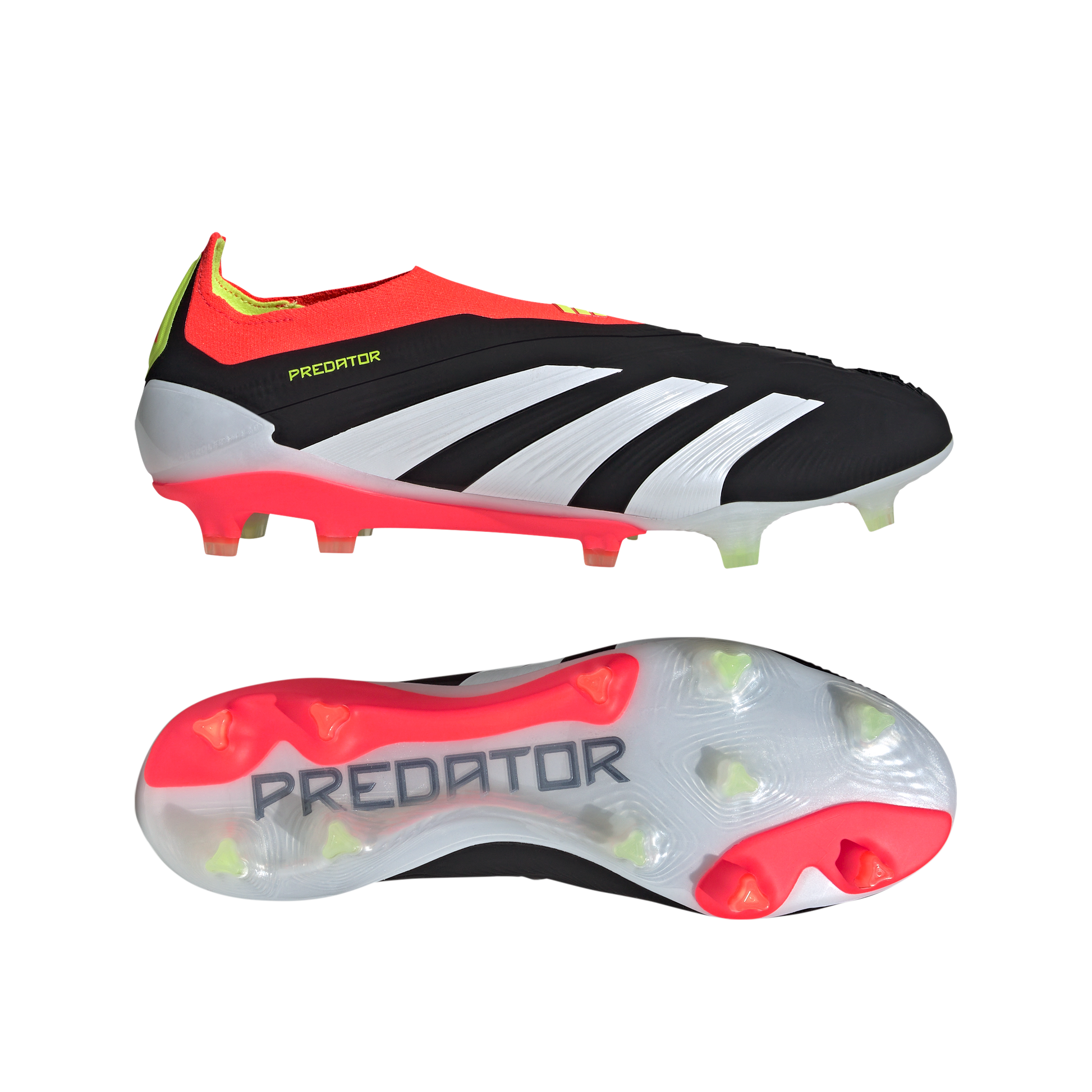 Adidas predator red laceless outlet