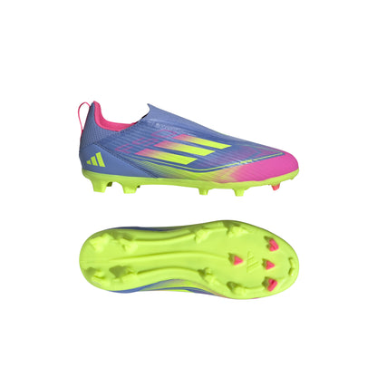 F50 League Laceless Firm Ground Junior