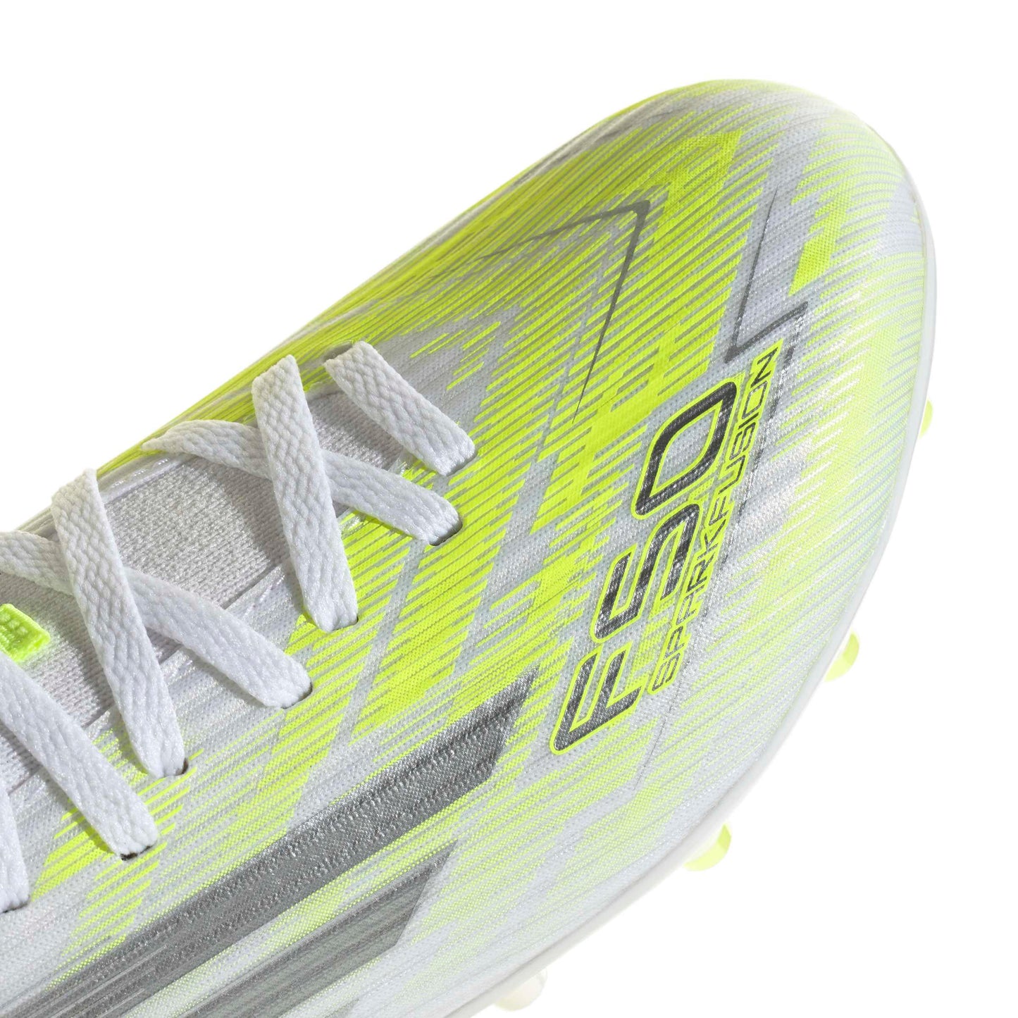 F50 Sparkfusion League Mid Cut Firm Ground Junior