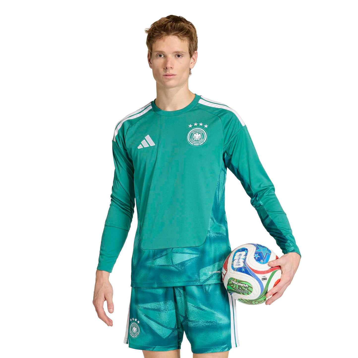 Allemagne 26 Maillot de gardien de but domicile