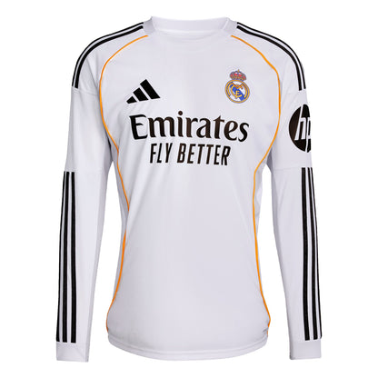 Maillot domicile manches longues Real Madrid 2025/26