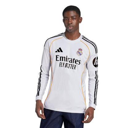 Maillot domicile manches longues Real Madrid 2025/26