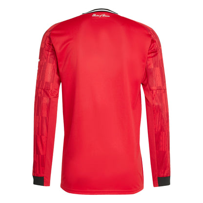 Manchester United Long Sleeve Home 2025/26