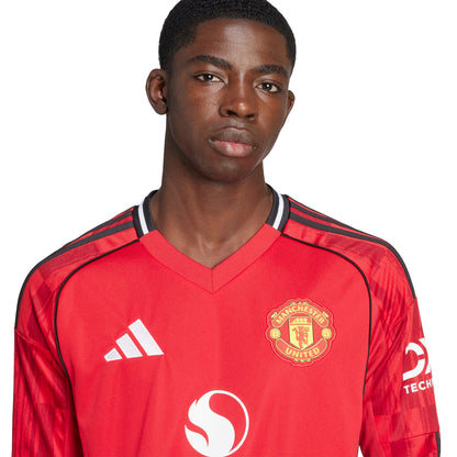 Manchester United Long Sleeve Home 2025/26
