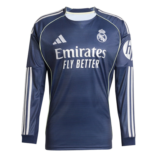 Real Madrid Long Sleeve Away 2025/26
