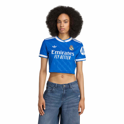 Real Madrid 25/26  Women Cropped Third Jersey