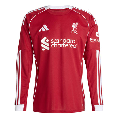 Maillot Domicile Manches Longues Liverpool FC 25/26