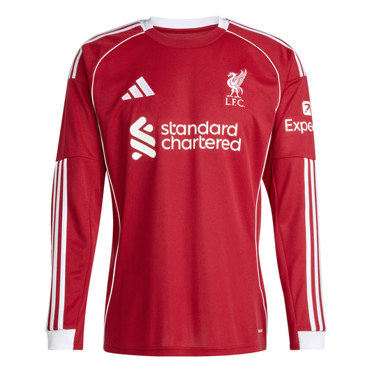 Liverpool FC 25/26 Long Sleeve Home