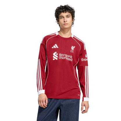 Maillot Domicile Manches Longues Liverpool FC 25/26