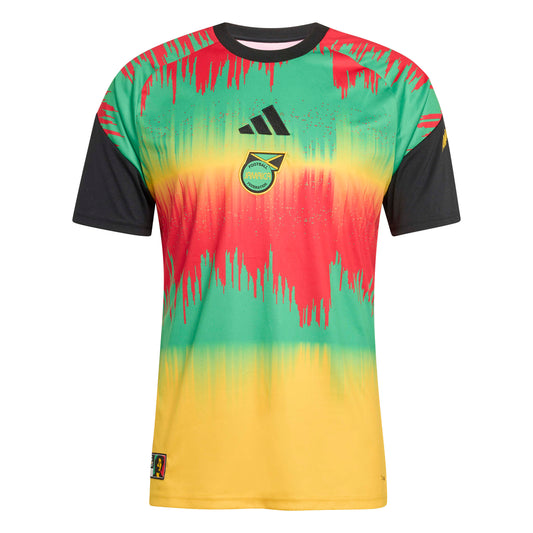 Jamaïque 26 x Bob Marley Maillot domicile d'avant-match