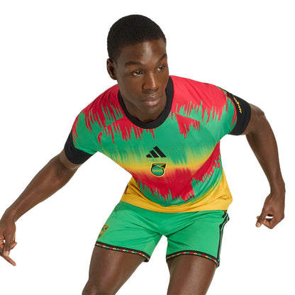 Jamaïque 26 x Bob Marley Maillot domicile d'avant-match