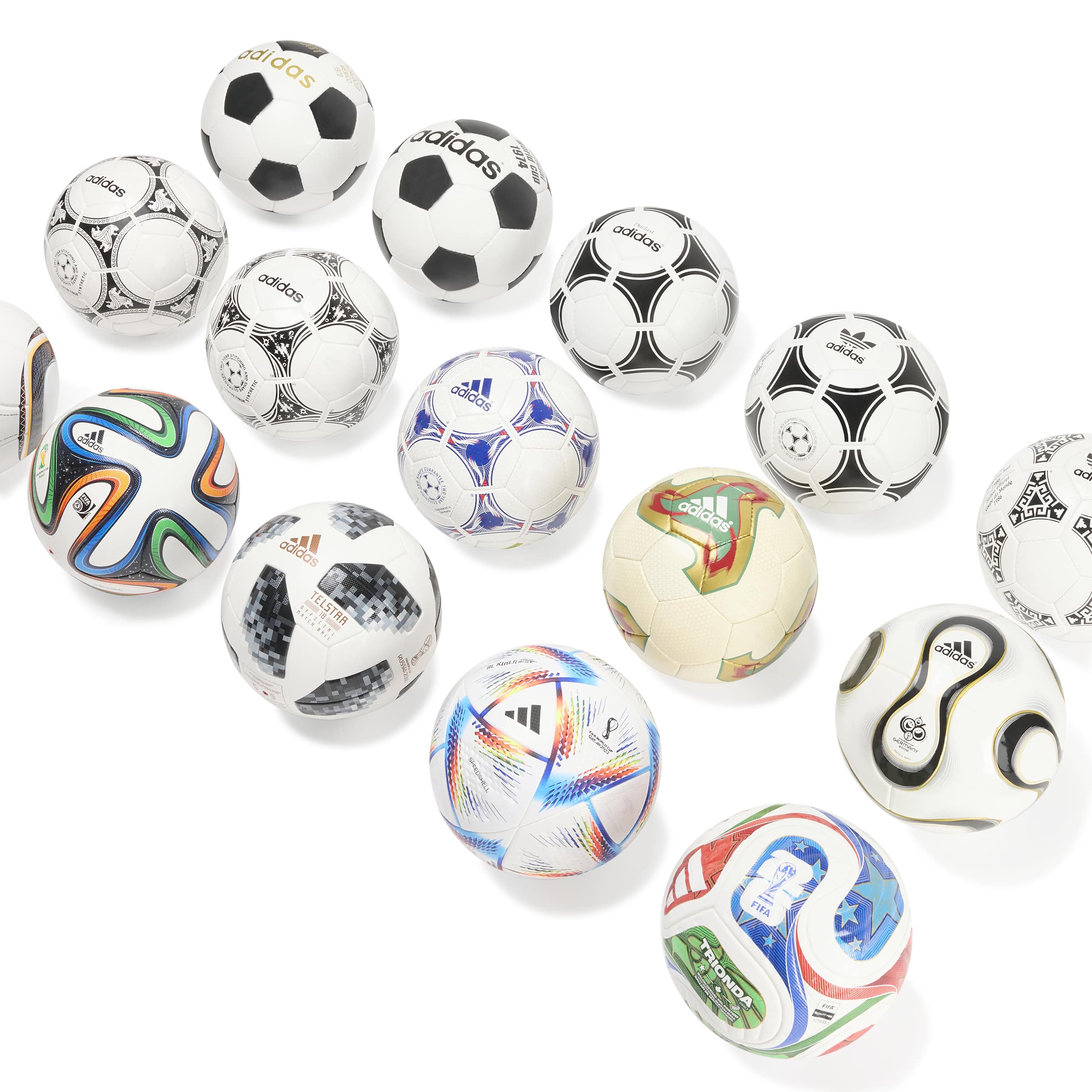 FIFA World Cup Historical Pro Ball Set – Soccer Experts