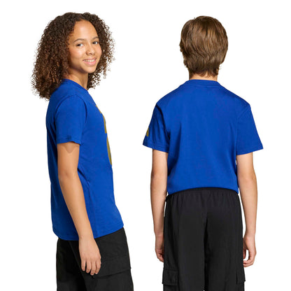 T-shirt enfant officiel avec l'emblème de la Coupe du Monde de la FIFA 2026