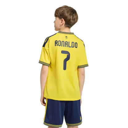 Al Nassr FC 2026/27 Home Jersey Ronaldo Junior