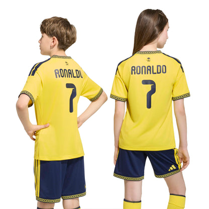 Al Nassr FC 2026/27 Home Jersey Ronaldo Junior