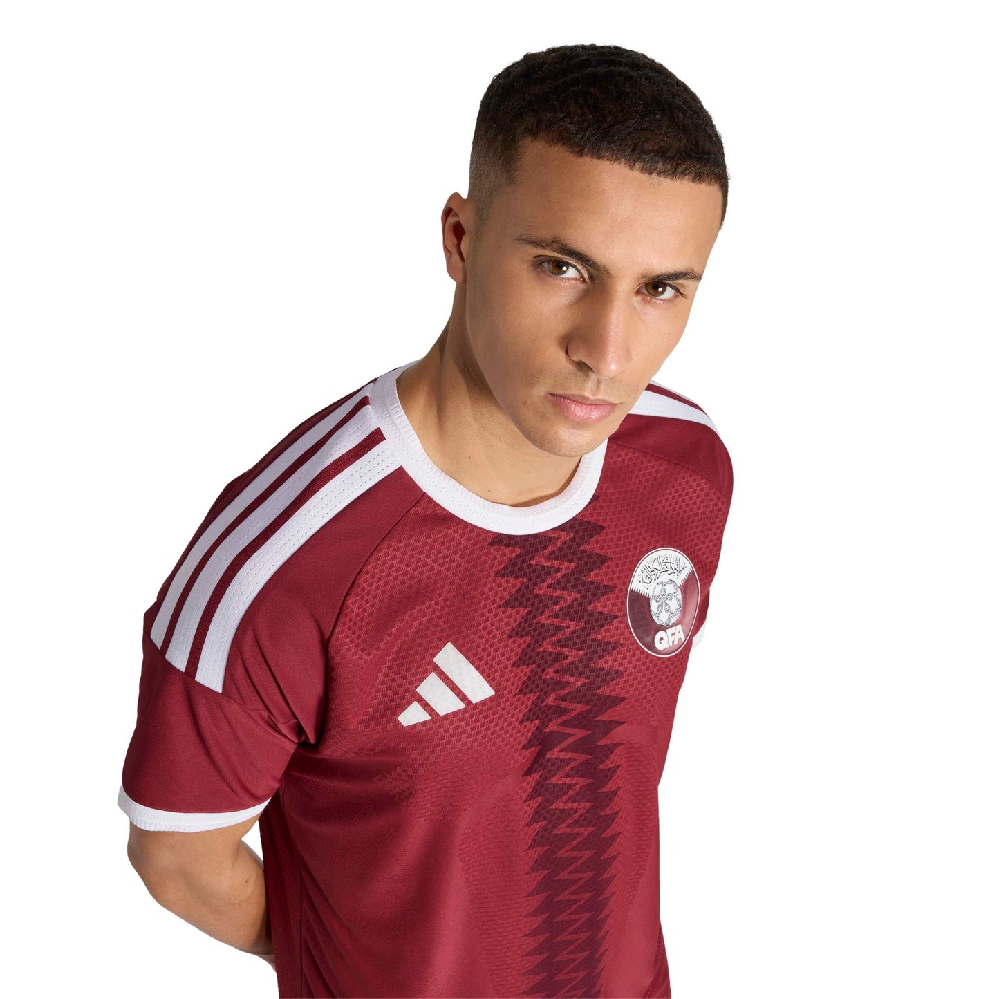 Qatar QFA 26 Home Jersey Authentic