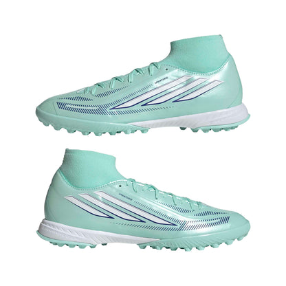 F50 Sparkfusion League Mid Cut Terrain Synthétique Femme