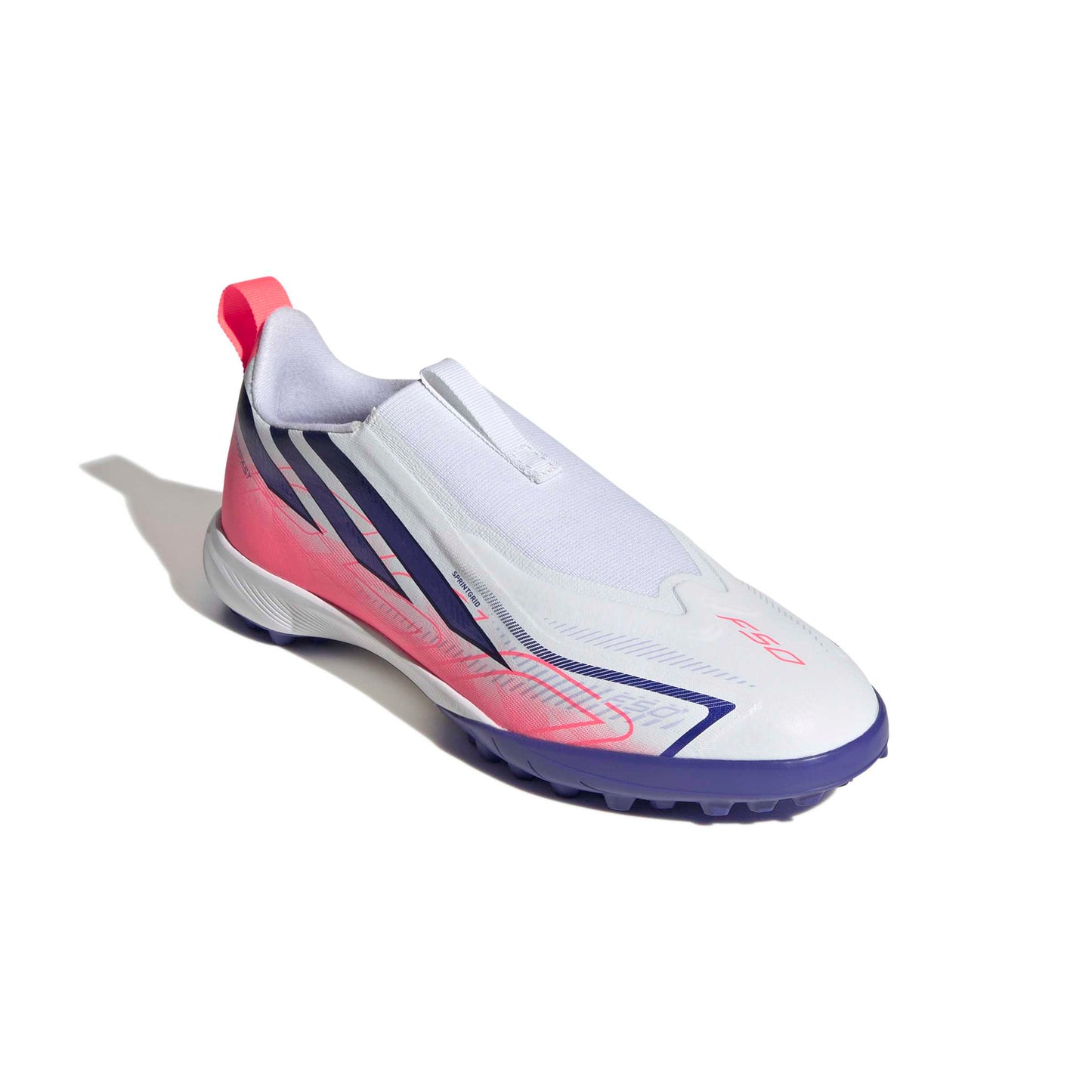 F50 Hyperfast League sans lacets pour terrain synthétique