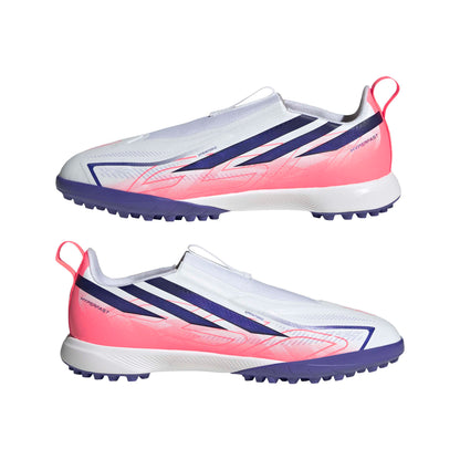 F50 Hyperfast League sans lacets pour terrain synthétique