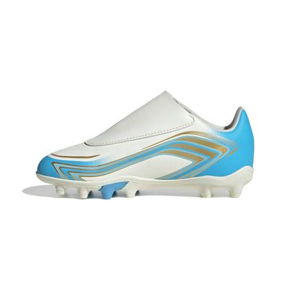 F50 Messi Club Velcro Terrain Naturel Junior