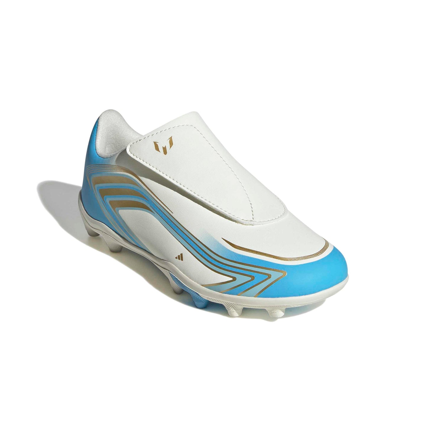 F50 Messi Club Velcro Terrain Naturel Junior