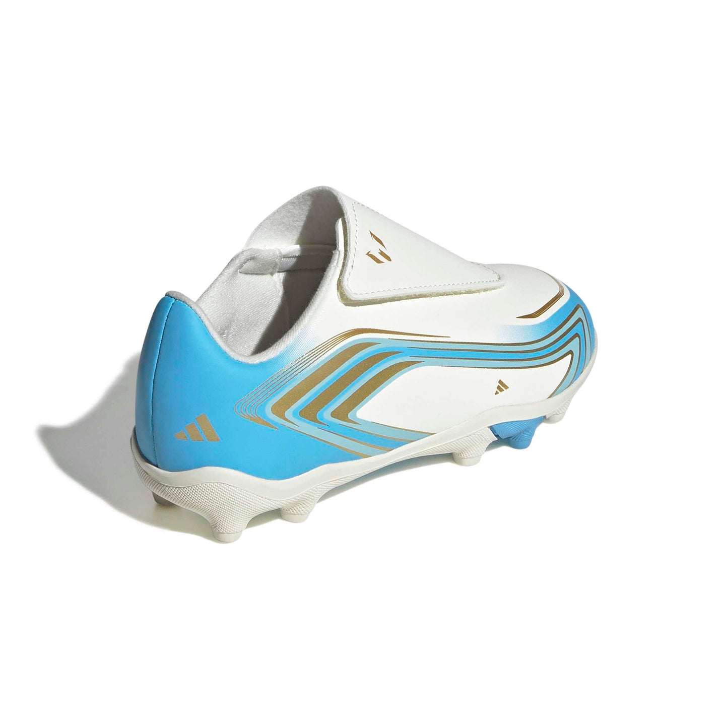 F50 Messi Club Velcro Terrain Naturel Junior