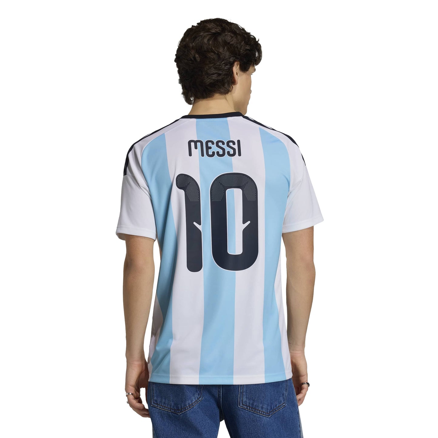 Argentina 26 Home Messi Fan Jersey