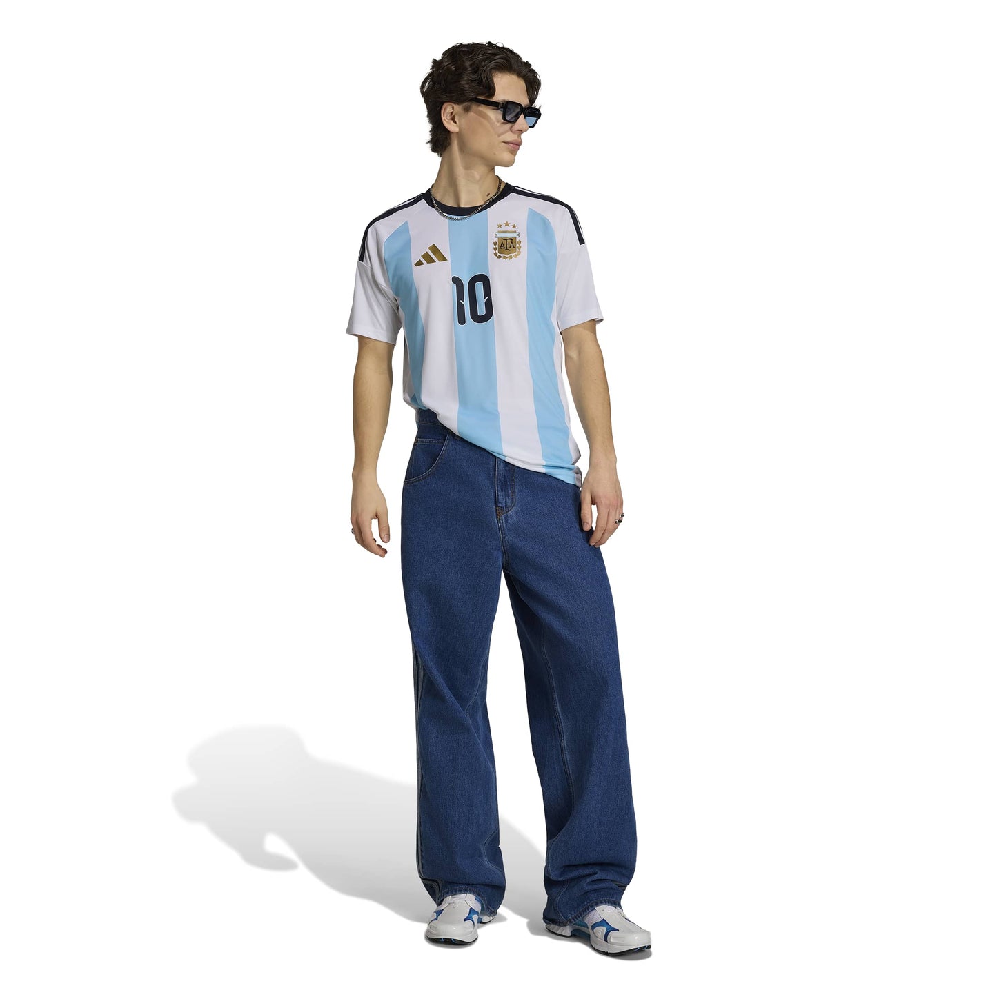 Argentina 26 Home Messi Fan Jersey