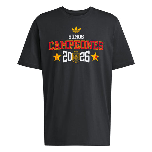 Spain Somos Campeones 2026 T-Shirt Black