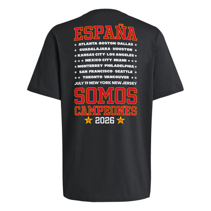 T-shirt Espagne Nous sommes les champions 2026