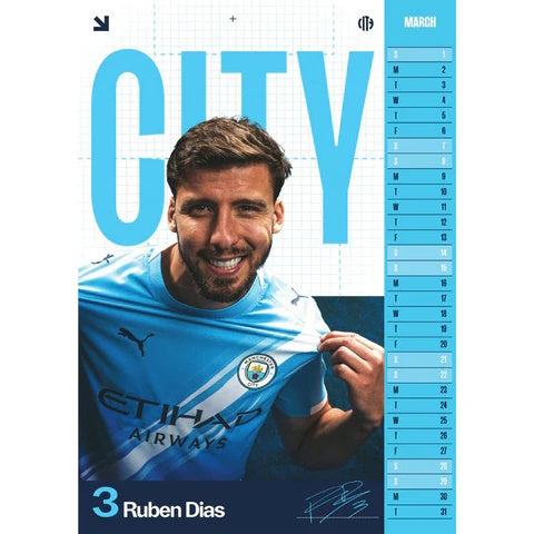 Manchester City 2026 Calendar