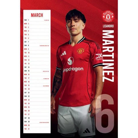 Manchester United 2026 Calendar