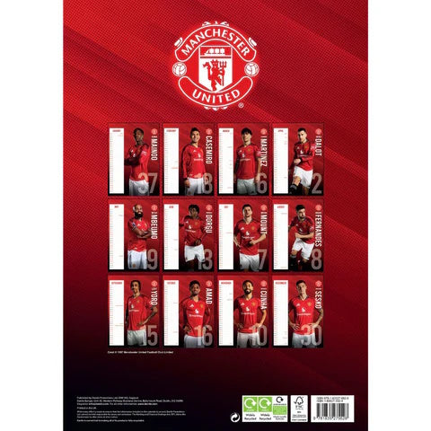 Manchester United 2026 Calendar