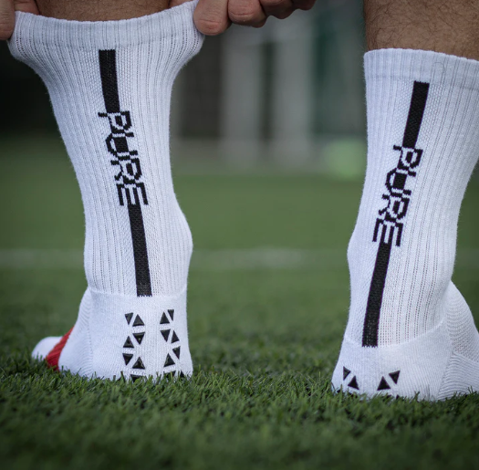 Pure Grip Socks Pro White
