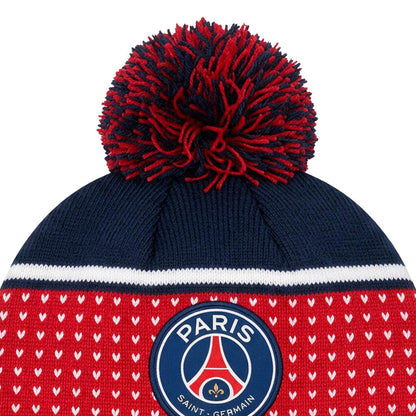 Tuque à pompon Paris Saint-Germain