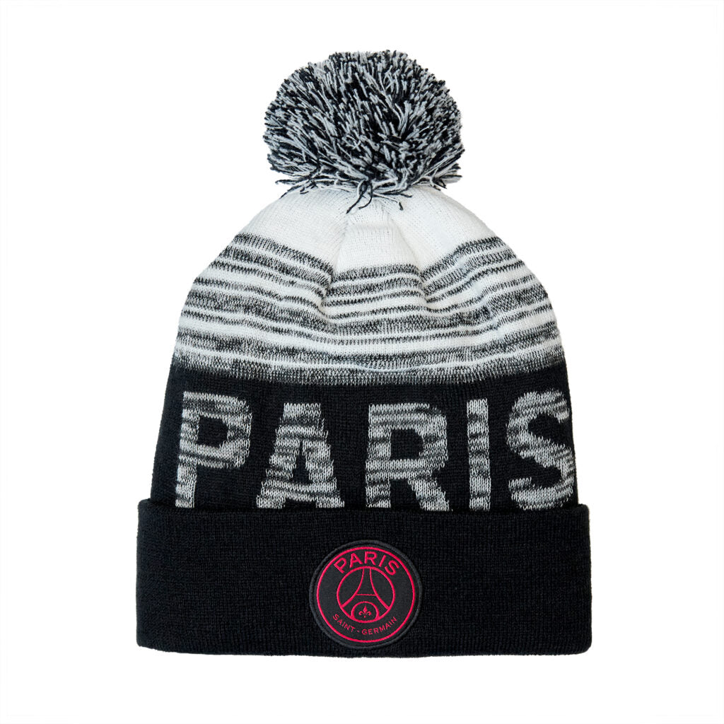 Paris Saint-Germain Black/Grey Beanie