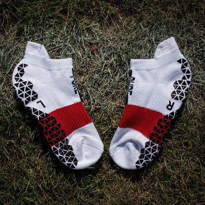 Pure Grip Socks Pro Ankle Cut White